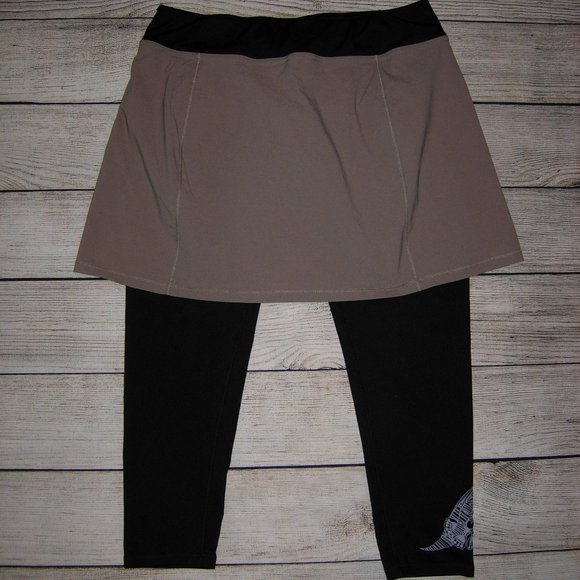 Sahalie Skirted Cropped Leggings S - Picture 1 of 5